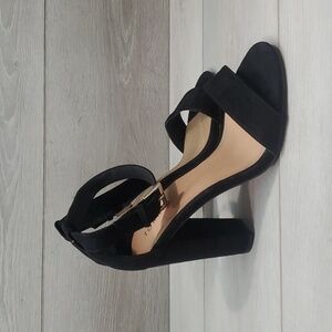 Torrid Women Comfort Ankle Strap Heels Sandals Shoes sz 8W Wide